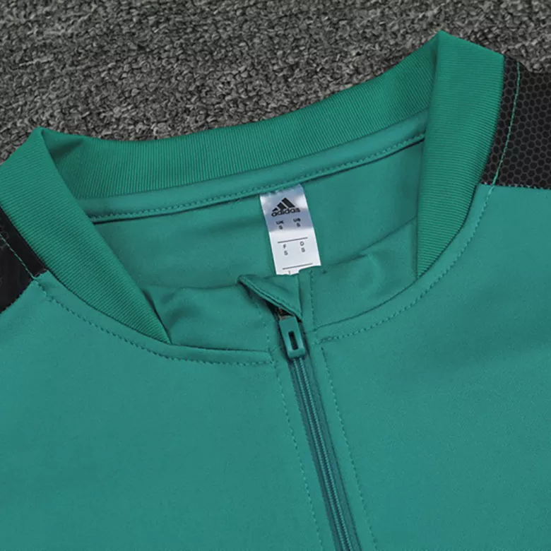 Real Madrid 1/4 Zip Tracksuit 2021/22 Blue - vstockx