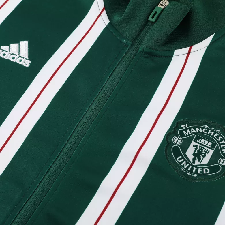 Manchester United Tracksuit 2023/24 Green&White - vstockx