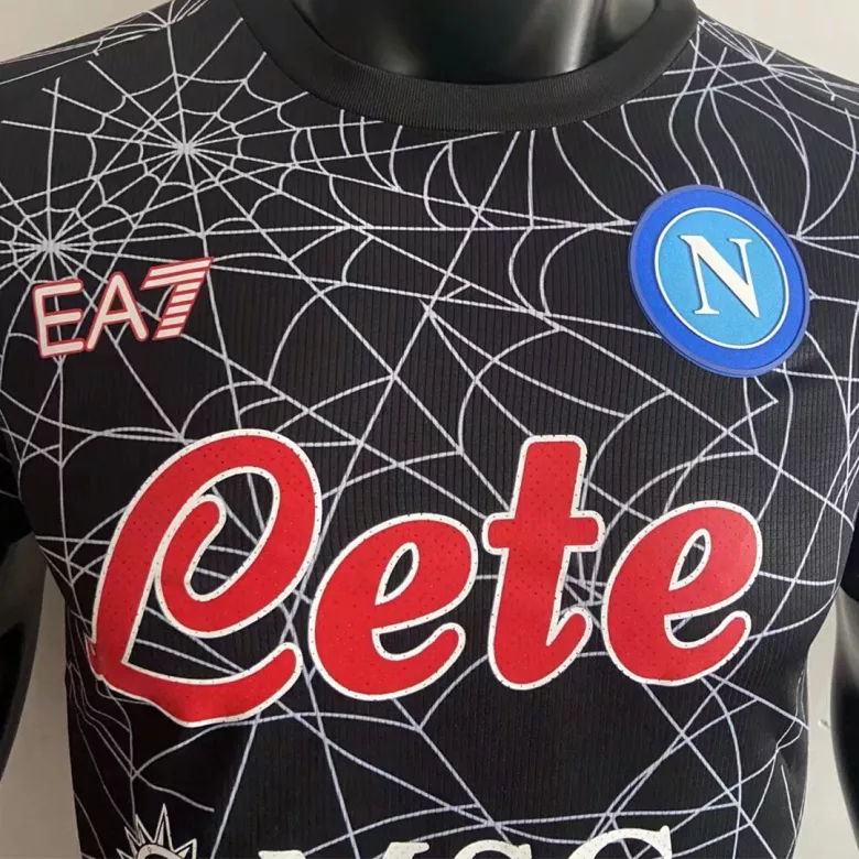 Authentic Napoli Jersey 2021/22 By EA7 Halloween Limited Edition - vstockx