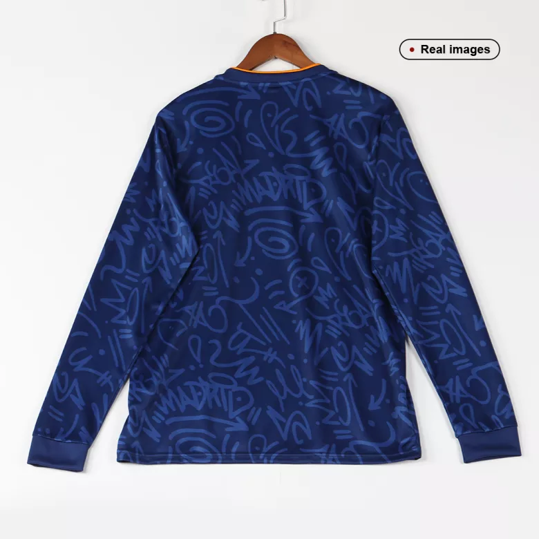 Real Madrid Away Long Sleeve Soccer Jersey 2021/22 - vstockx