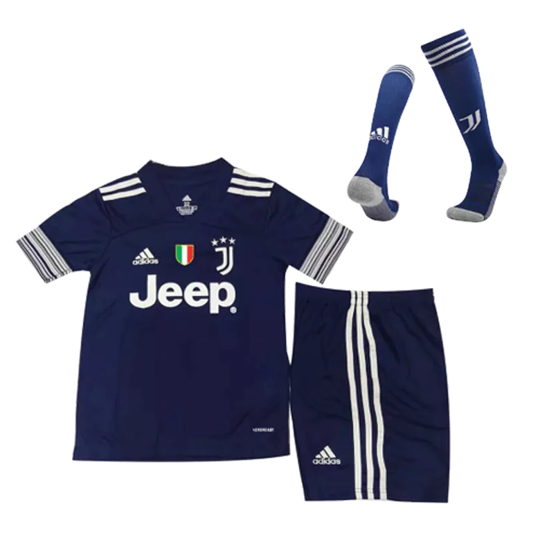 Juventus Away Kids Soccer Jerseys Kit 2020/21 - vstockx