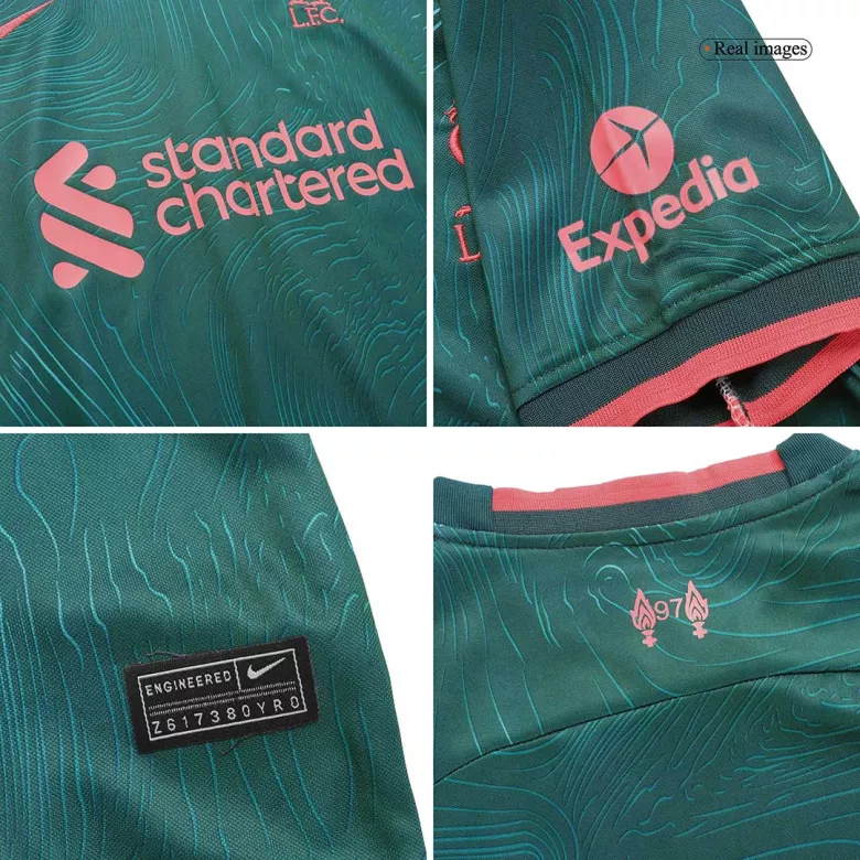 Liverpool Third Away Kids Jerseys Kit 2022/23 - vstockx