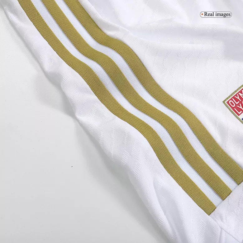 Olympique Lyonnais Home Authentic Soccer Shorts 2023/24 - vstockx
