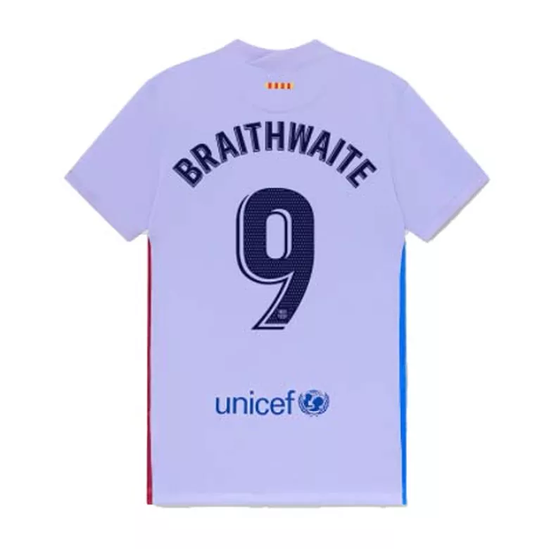 BRAITHWAITE #9 Barcelona Away Soccer Jersey 2021/22 - vstockx