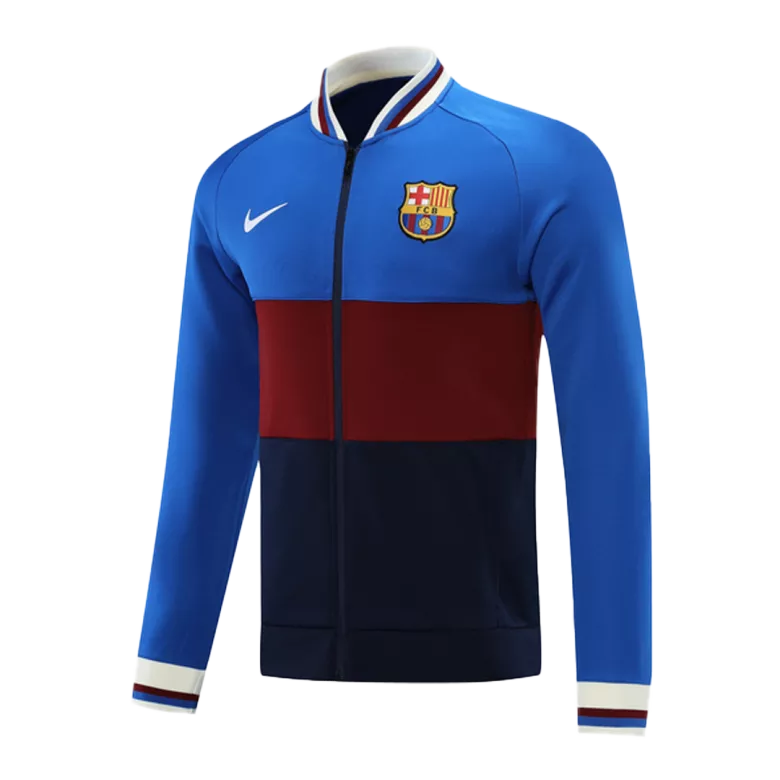Barcelona Track Jacket 2021/22 - Blue&Red - vstockx