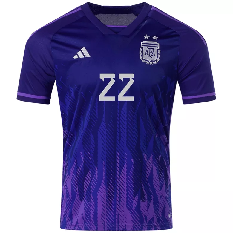 L. MARTINEZ #22 Argentina Away Jersey World Cup 2022 - vstockx