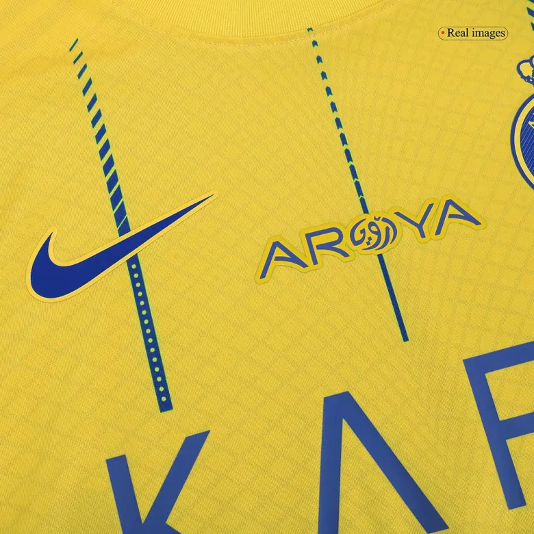 Al Nassr Home Jerseys Kit 2023/24 - vstockx
