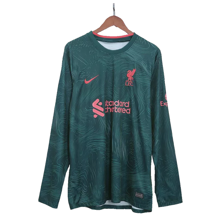 Liverpool Third Away Long Sleeve Soccer Jersey 2022/23 - vstockx