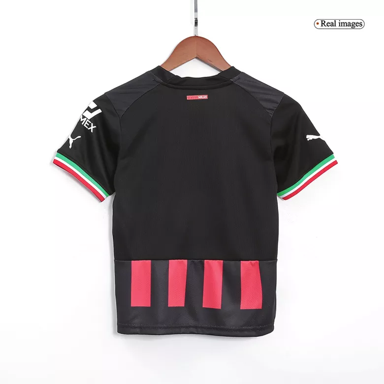 AC Milan Home Kids Soccer Jerseys Kit 2022/23 - vstockx