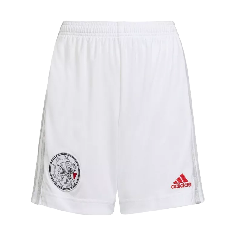 Ajax Home Soccer Shorts 2021/22 - vstockx