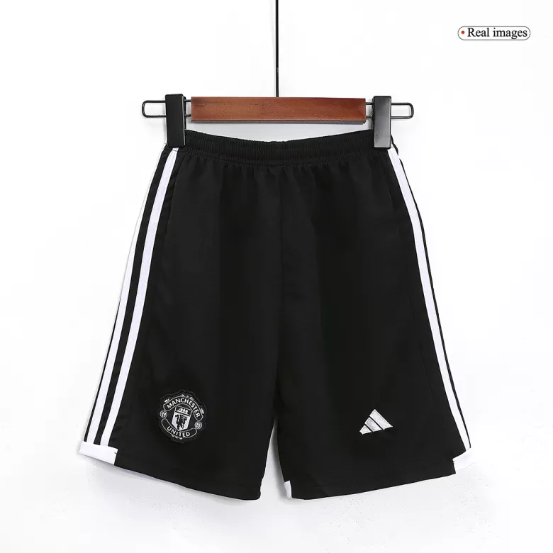 Manchester United Away Kids Soccer Jerseys Full Kit 2023/24 - vstockx