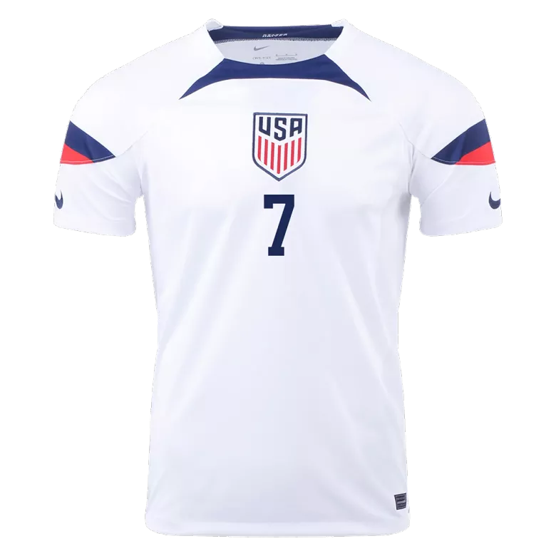 REYNA #7 USA Home Jersey World Cup 2022 - vstockx