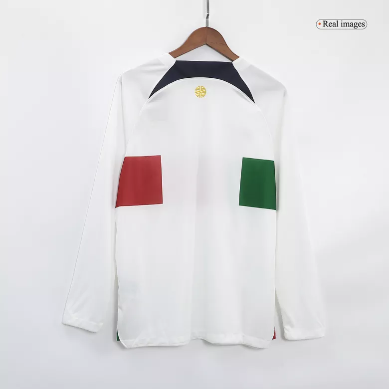 Portugal Away Long Sleeve Soccer Jersey 2022 - vstockx