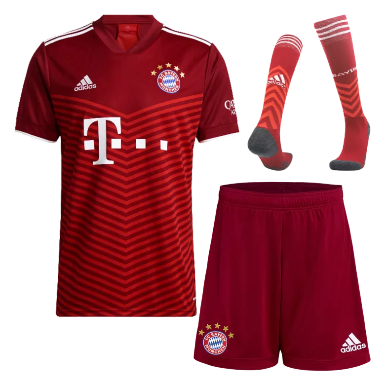 Bayern Munich Home Jerseys Full Kit 2021/22 - vstockx