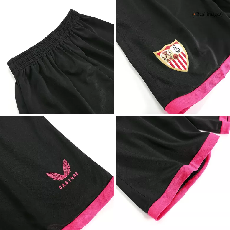 Sevilla Third Away Kids Soccer Jerseys Kit 2023/24 - vstockx