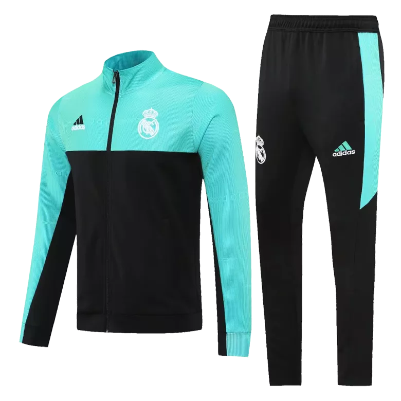 Real Madrid Tracksuit 2021/22 Black&Green - vstockx