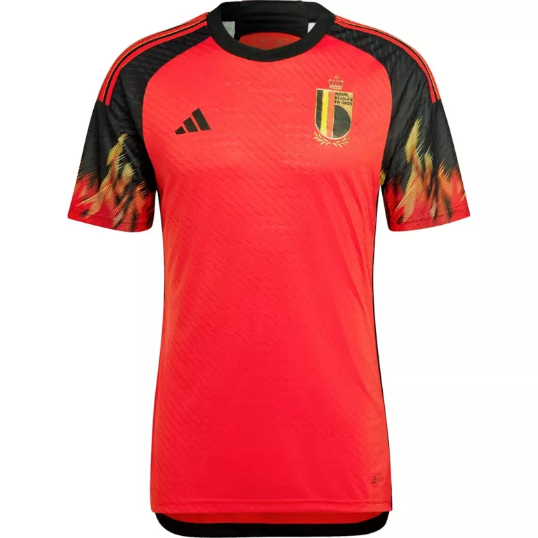Belgium Home Authentic Jersey World Cup 2022 - vstockx