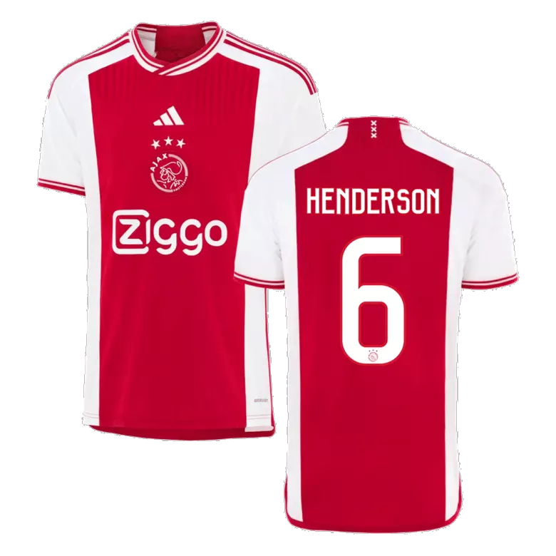 HENDERSON #6 Ajax Home Soccer Jersey 2023/24 - vstockx
