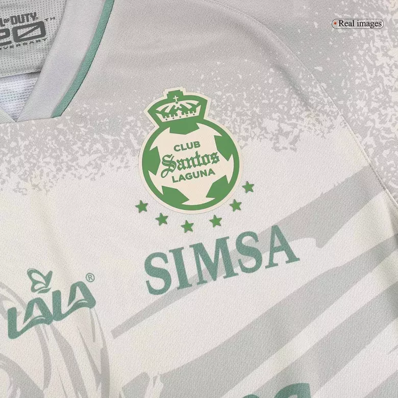 Santos Laguna X Call Of Duty Third Away Soccer Jersey 2023/24 - vstockx