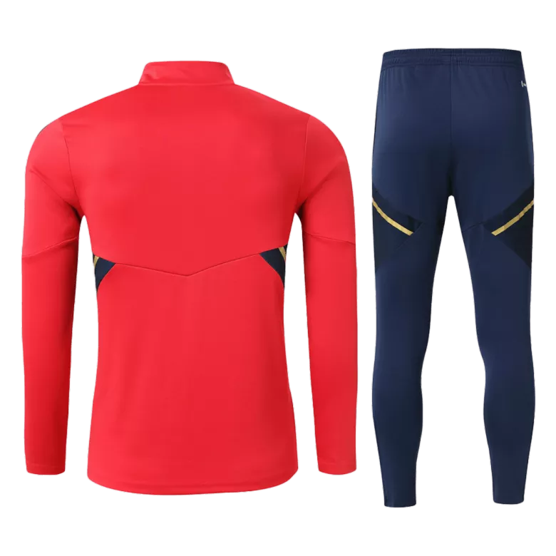 Ajax 1/4 Zip Tracksuit 2022/23 Kids Red - vstockx