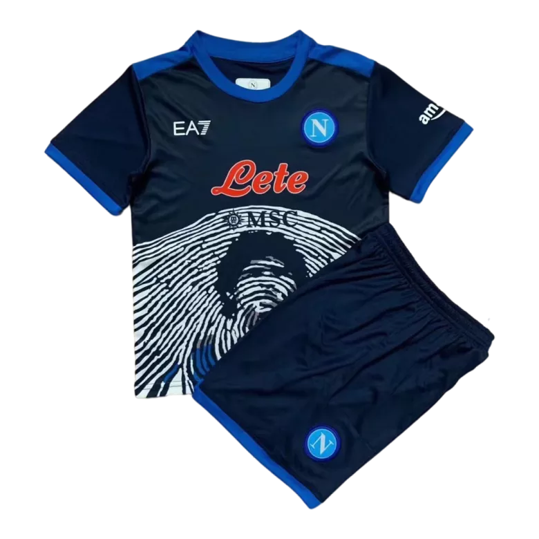 Napoli Kit 2021/22 By EA7 Kids - vstockx