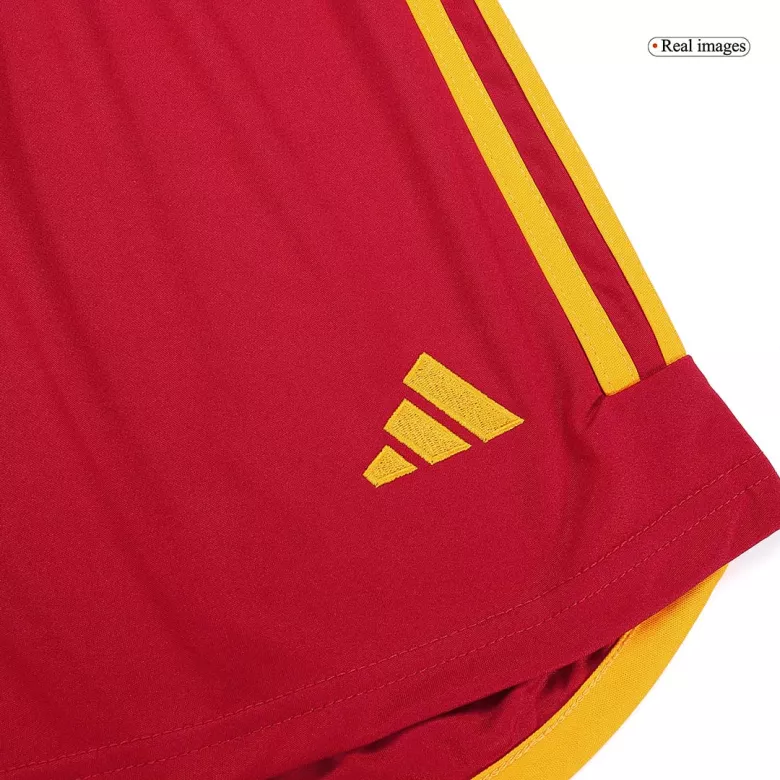Roma Home Soccer Shorts 2023/24 - vstockx