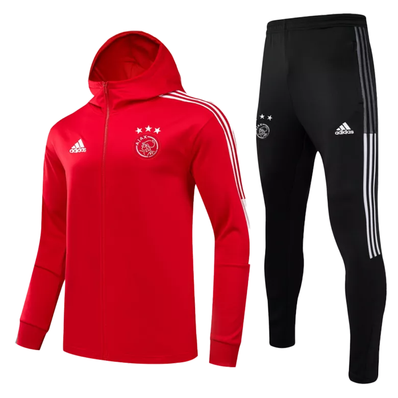 Ajax Hoodie Tracksuit 2021/22 Red - vstockx