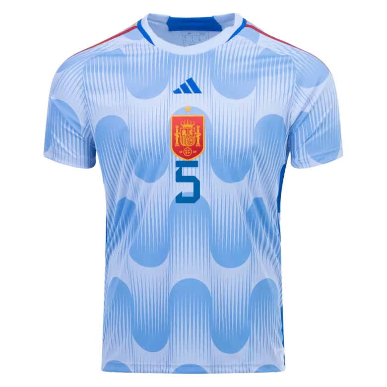 SERGIO #5 Spain Away Jersey World Cup 2022 - vstockx