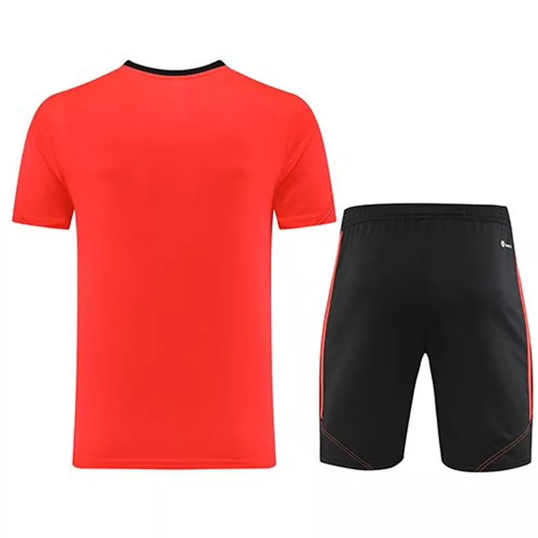 Customize Team Jersey Kit(Shirt+Short) Orange AD02 - vstockx