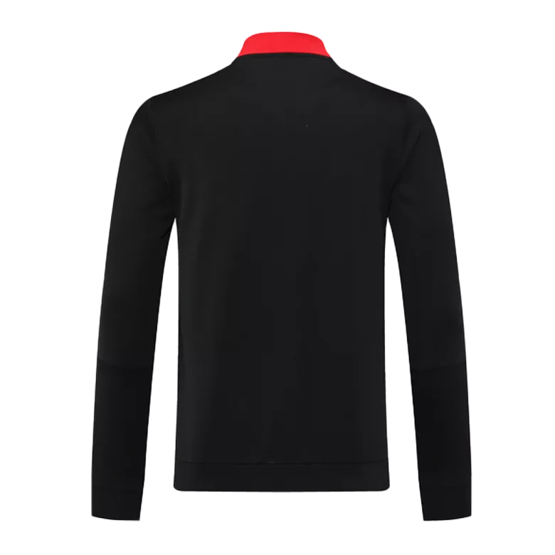 Manchester United Track Jacket 2021/22 - Black - vstockx