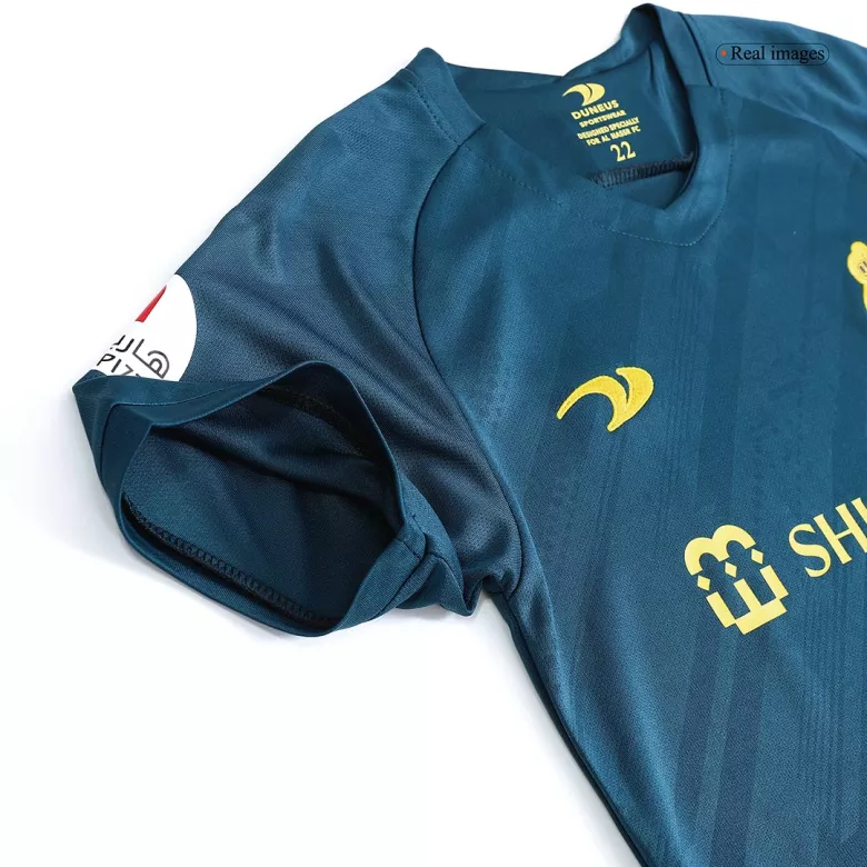 Al Nassr Away Kids Jerseys Kit 2022/23 - vstockx