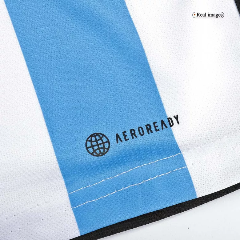 Argentina Home Kids Jerseys Kit 2022 - Three Stars - vstockx