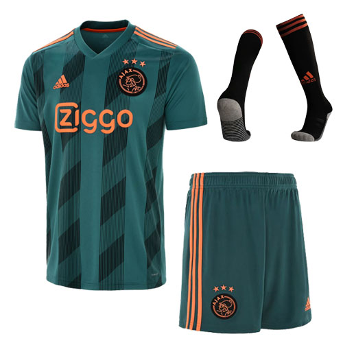 Ajax Away Kids Soccer Jerseys Kit 2019/20              �� - vstockx