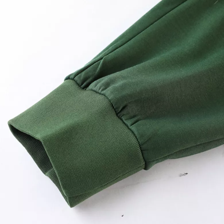 Hoodie Jacket Customize Tracksuit Green - vstockx