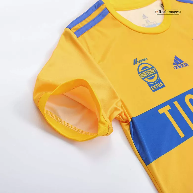 Tigres UANL Home Kids Soccer Jerseys Kit 2022/23 - vstockx