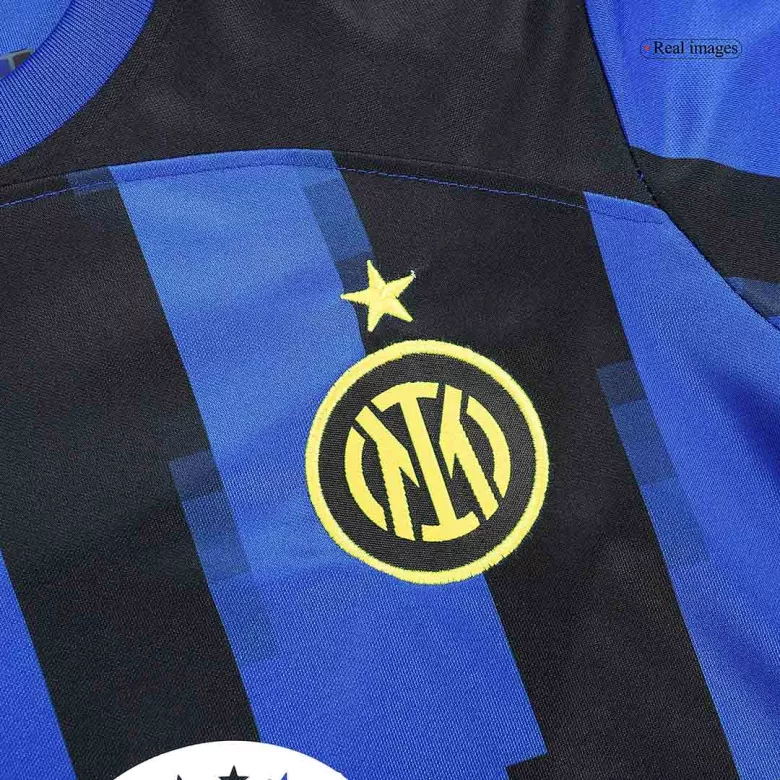 Kids Inter Milan Home Soccer Jersey 2023/24 - Discount - vstockx