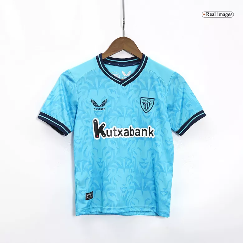 Athletic Club de Bilbao Away Kids Soccer Jerseys Kit 2023/24 - vstockx