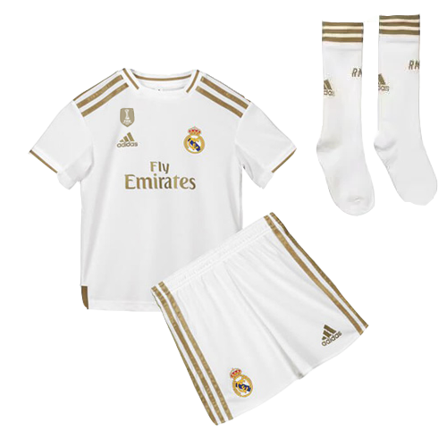 Real Madrid Home Kids Soccer Jerseys Kit 2019/20 - vstockx