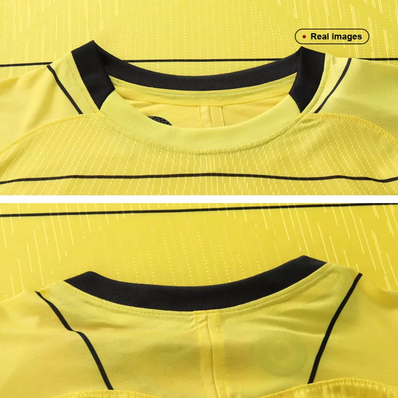 Authentic Chelsea Away Long Sleeve Soccer Jersey 2021/22 - vstockx