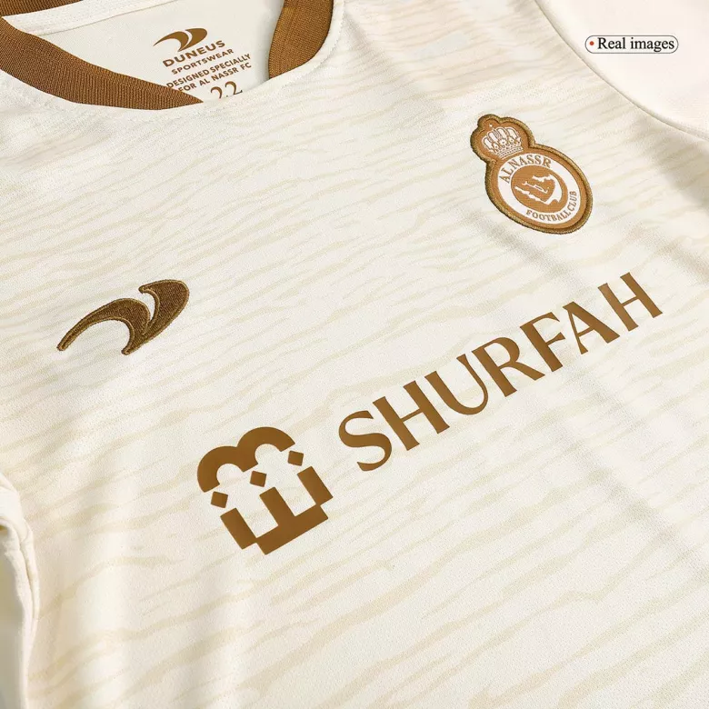 Al Nassr Third Away Kids Jerseys Kit 2022/23 - vstockx