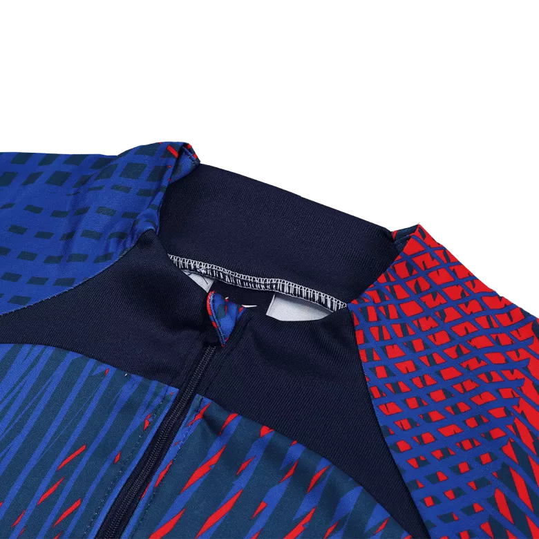 PSG 1/4 Zip Tracksuit 2022/23 Blue&Red - vstockx