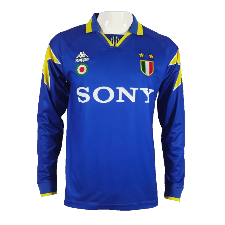 Vintage Soccer Jersey Juventus Away Long Sleeve 1995/96 - vstockx