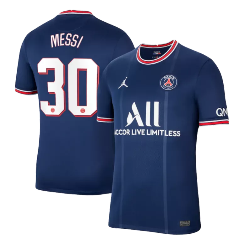 Authentic Messi #30 PSG Home Jersey 2021/22 By Jordan -UCL Edition - vstockx