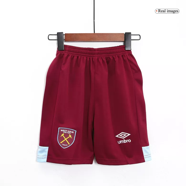 West Ham United Home Kids Soccer Jerseys Kit 2023/24 - vstockx