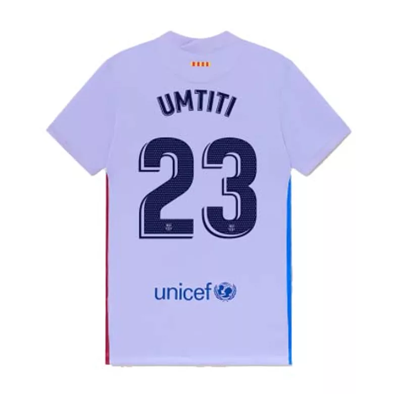 UMTITI #23 Barcelona Away Soccer Jersey 2021/22 - vstockx