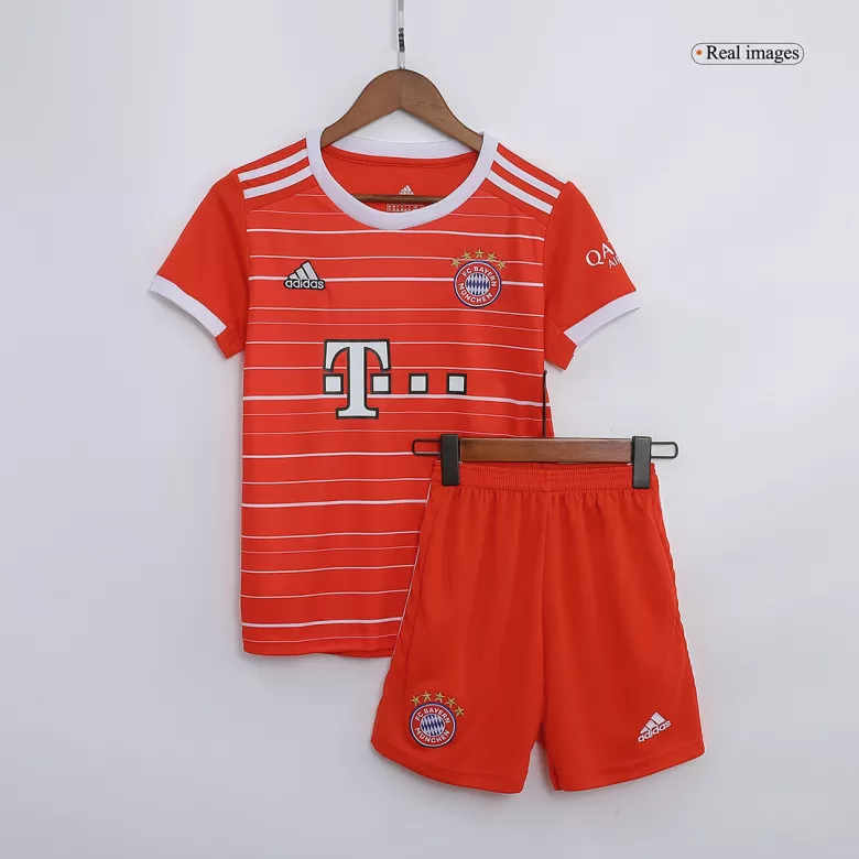 Bayern Munich Home Kids Soccer Jerseys Kit 2022/23 - vstockx