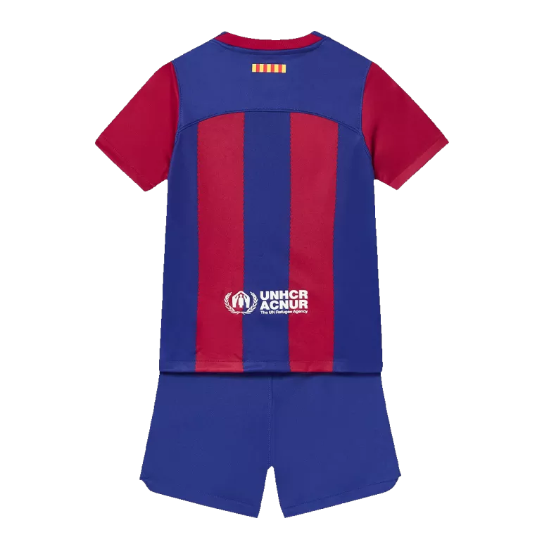 Barcelona Home Kids Jerseys Full Kit 2023/24 - vstockx