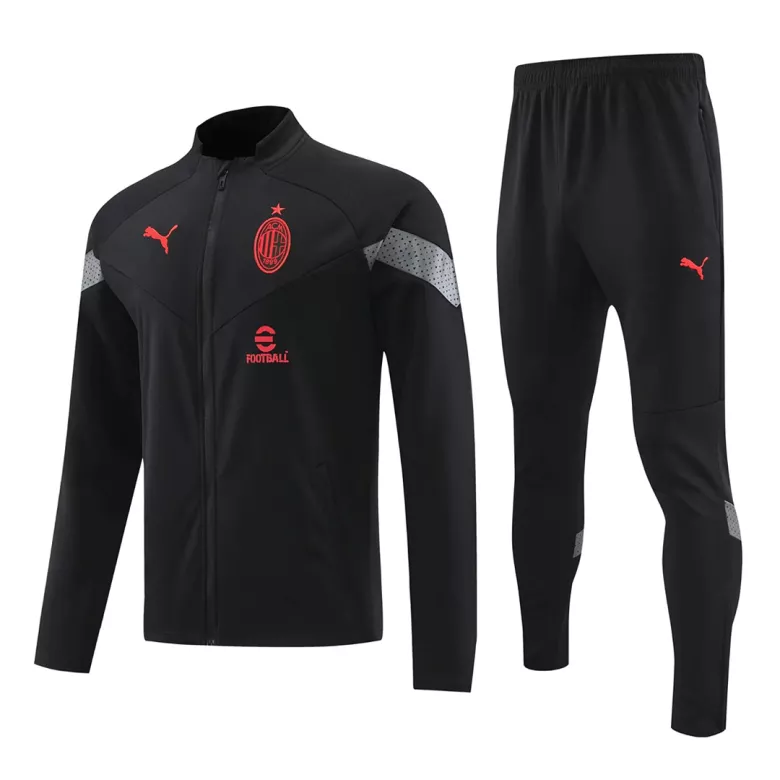 AC Milan Jacket Tracksuit 2022 Black - vstockx