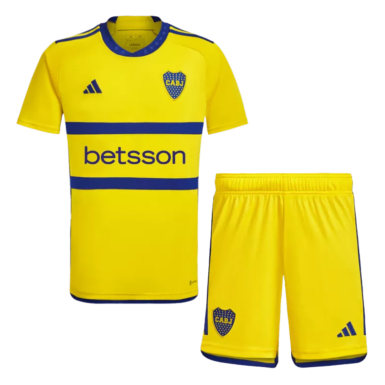 Boca Juniors Away Kids Soccer Jerseys Kit 2023/24 - vstockx