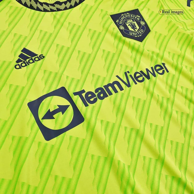 Manchester United Third Away Long Sleeve Soccer Jersey 2022/23 - vstockx